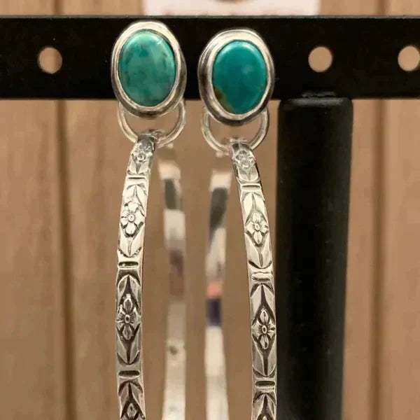 Vintage Onyx Boho -korvakorut